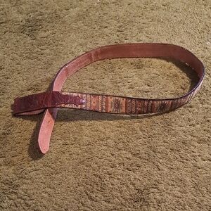 Orvis Womens Leather Belt 38